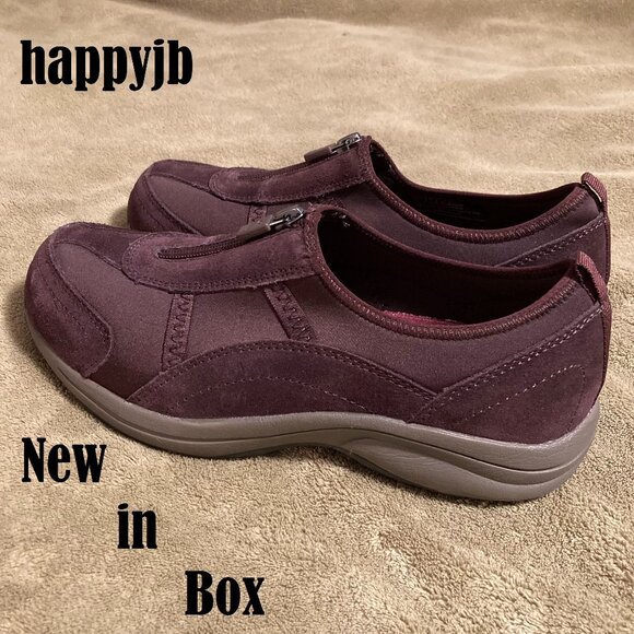 NIB Easy Spirit Leather Walk4Zip Shoes Size 8.5W - Picture 2 of 14